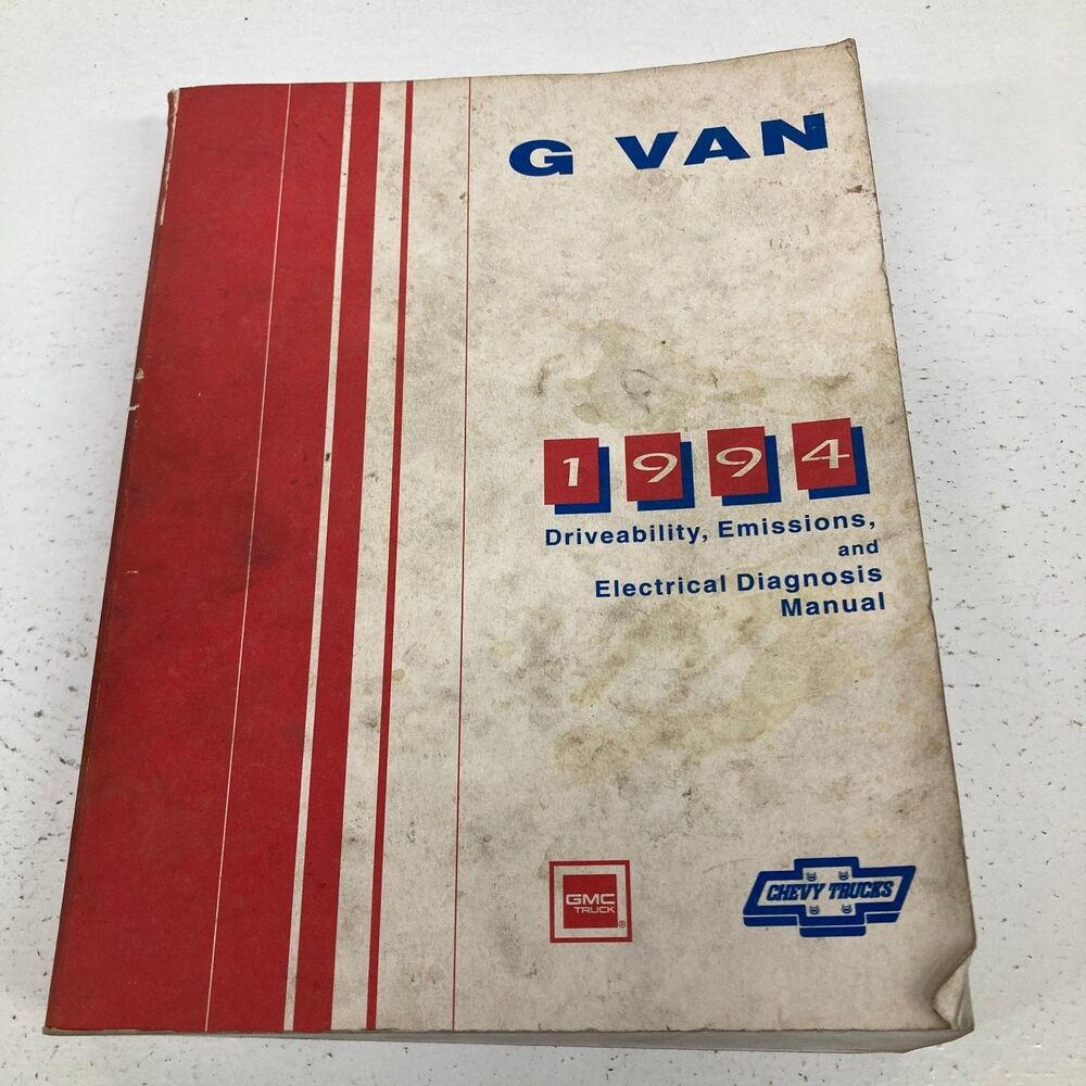 G Van Driveability Emissions Electrical Diagnosis Manual 1994